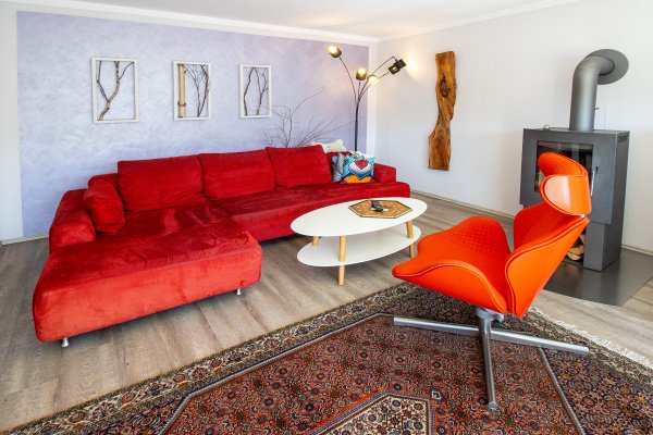 Schwarzwald Urlaub – Wohnzimmer Ferienwohnung Oppenau
