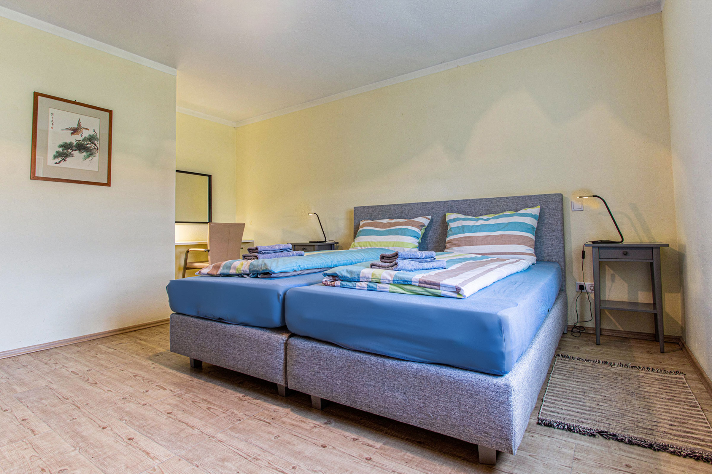 Ferienwohnung Schwarzwald – Schlafzimmer 2 ruhig schlafen Oppenau