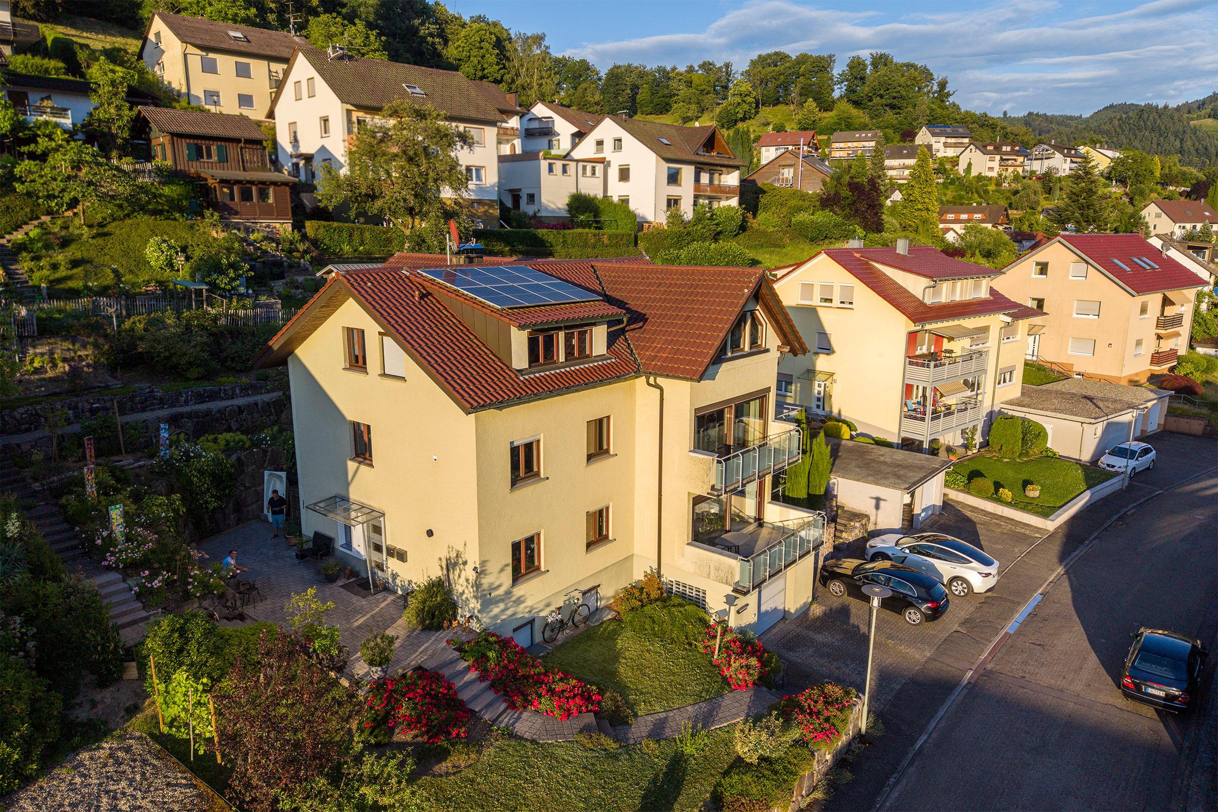 Fewo Oppenau – Drohnenblick Schwarzwald