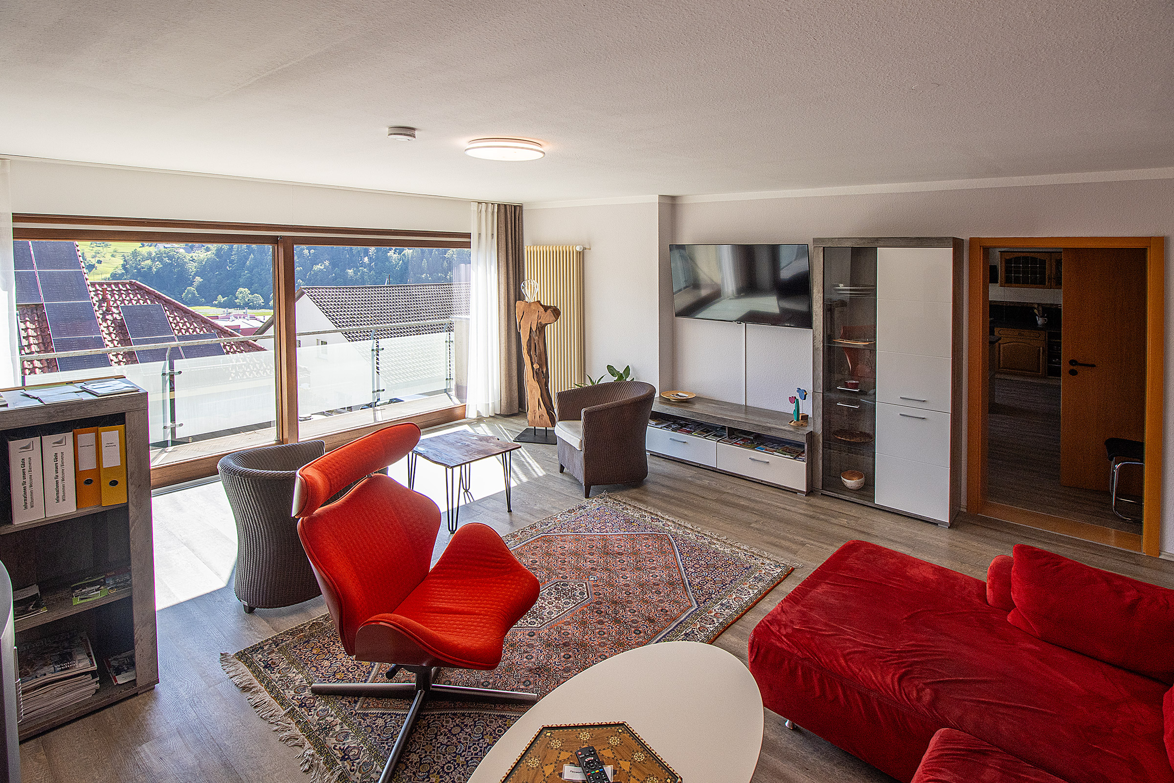 Schwarzwald Fewo – Stilvolles Wohnzimmer Oppenau