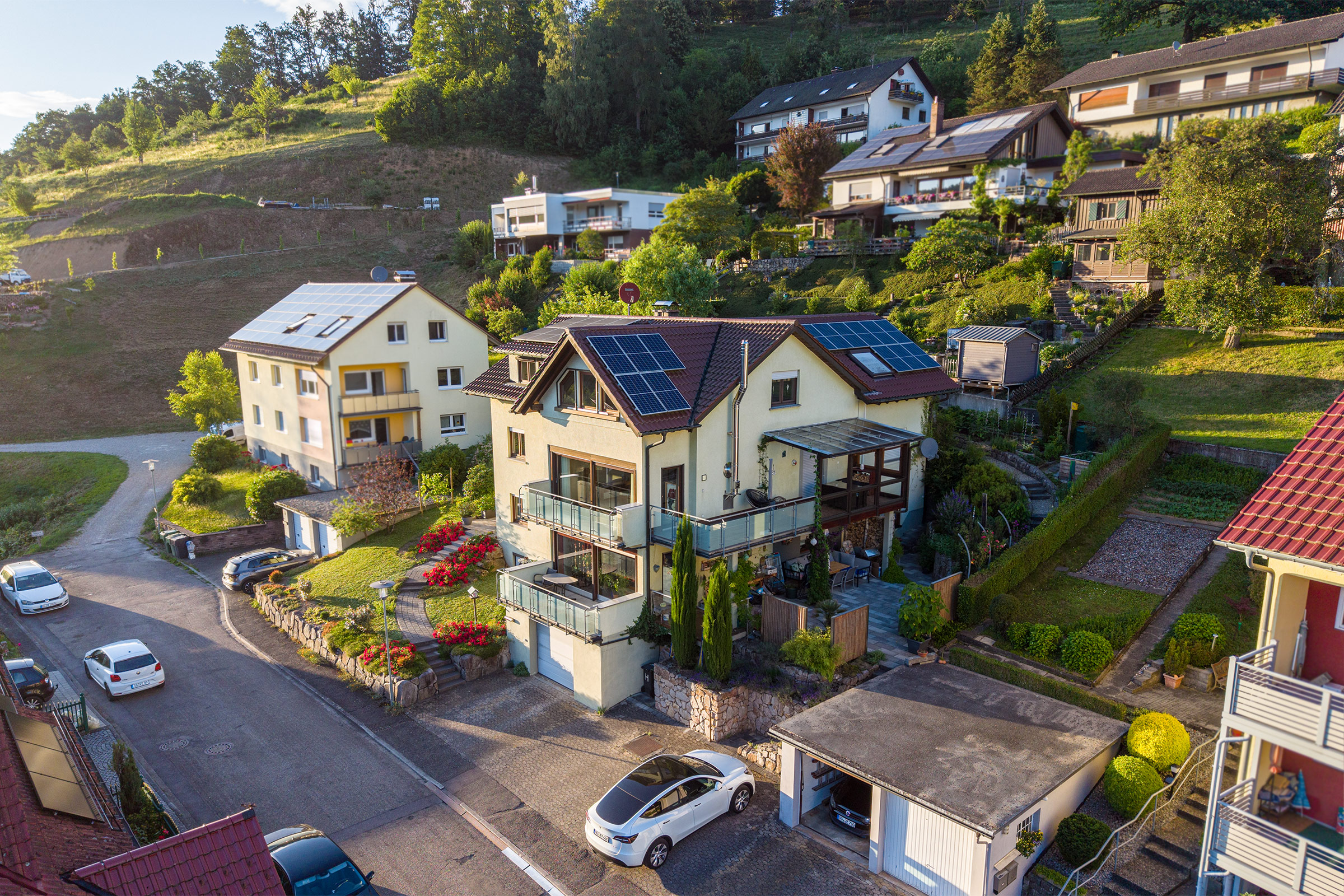 Ferien Schwarzwald – Drohne über Oppenau Renchtal