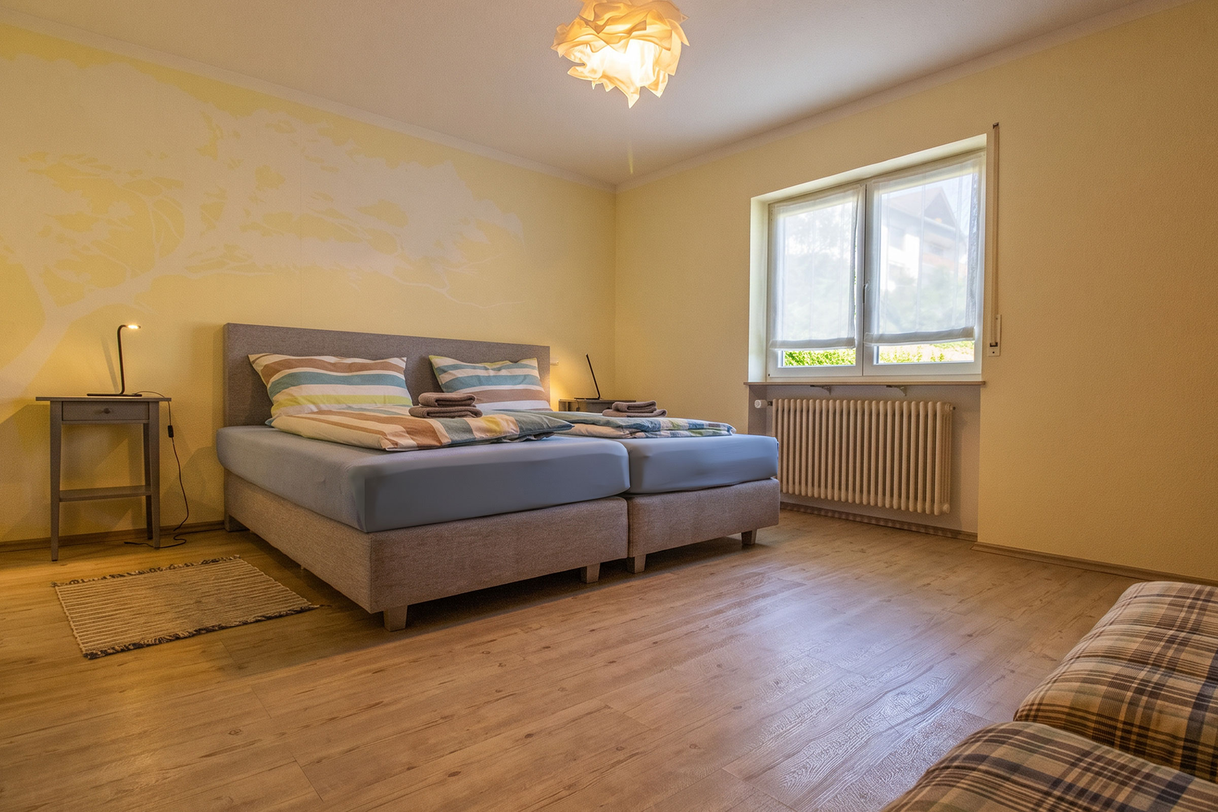 Urlaub Schwarzwald – Schlafzimmer 2 Ferienwohnung Oppenau